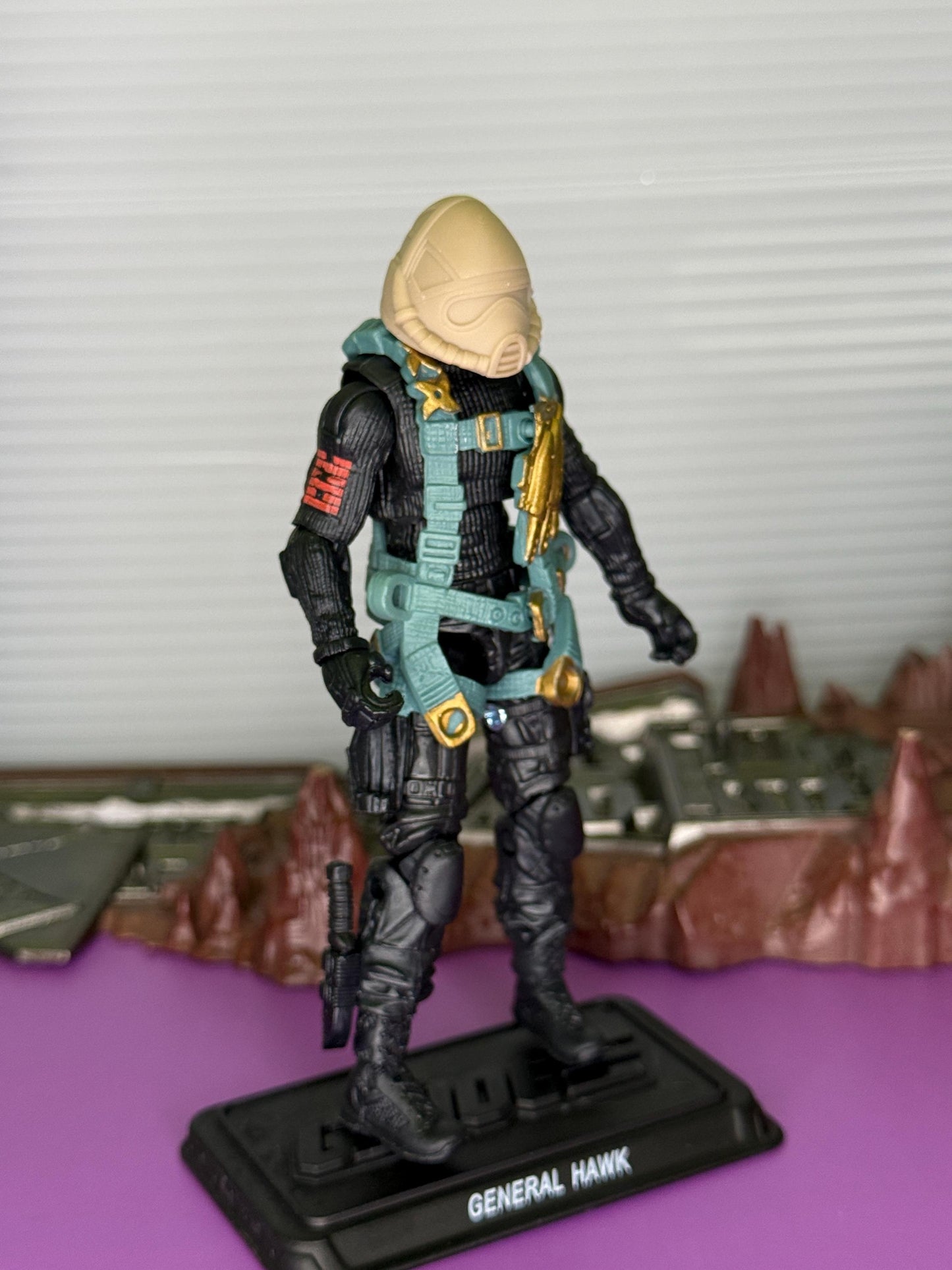 1:18 scale AVAC head Inspired by GI Joe