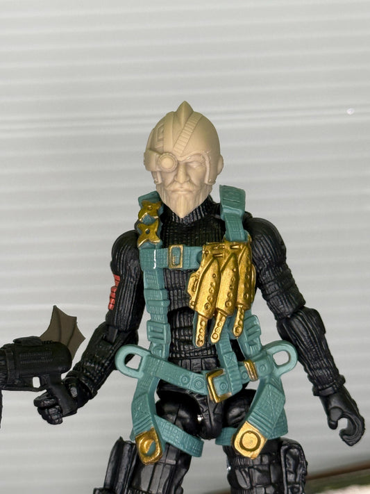 Iron Grenadiers Voltar head and gun - 1:18 scale