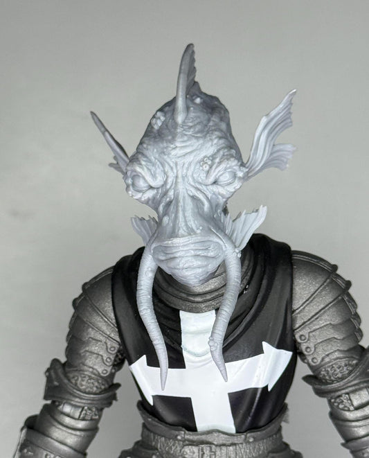 Sargossan, the Abyss-Born merman head - Mythic Legions 1.0/2.0