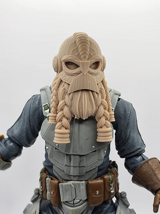 Ferast the Dwarven Warlord, dwarf head - Mythic Legions 1.0