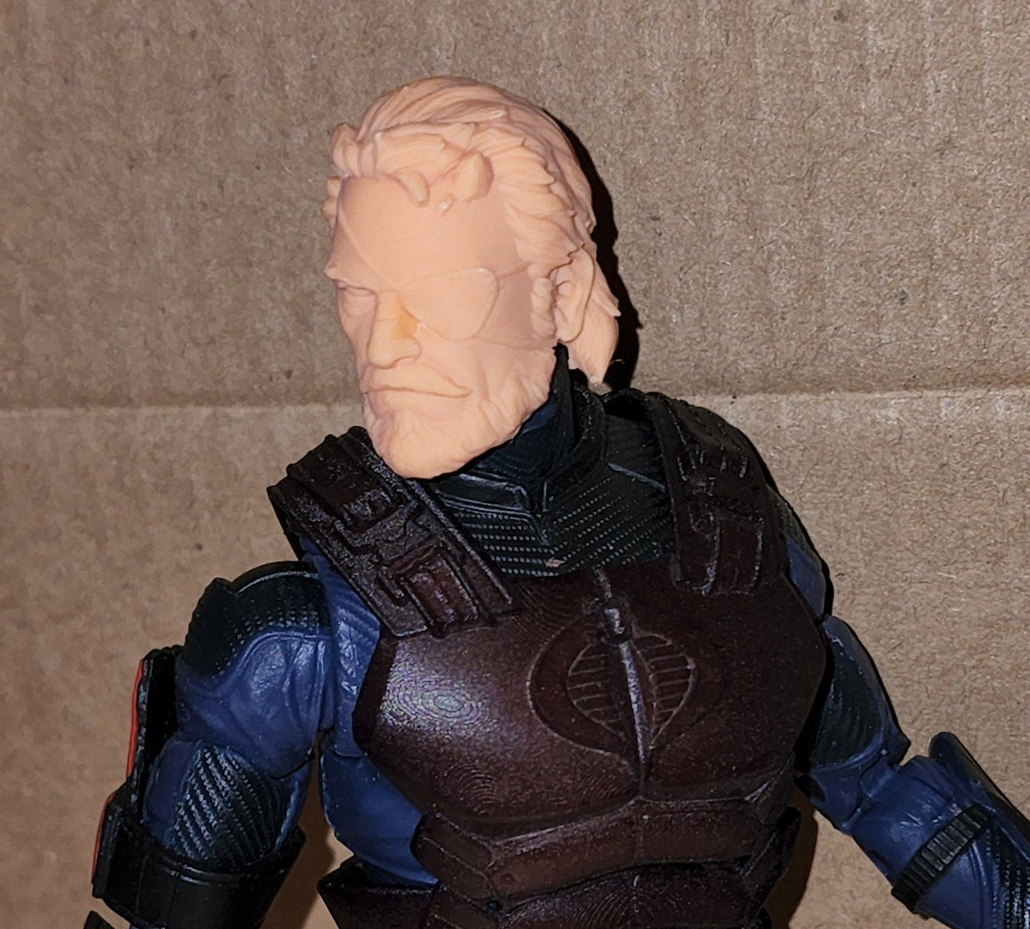 Grizzled Veteran head - 1:12 scale
