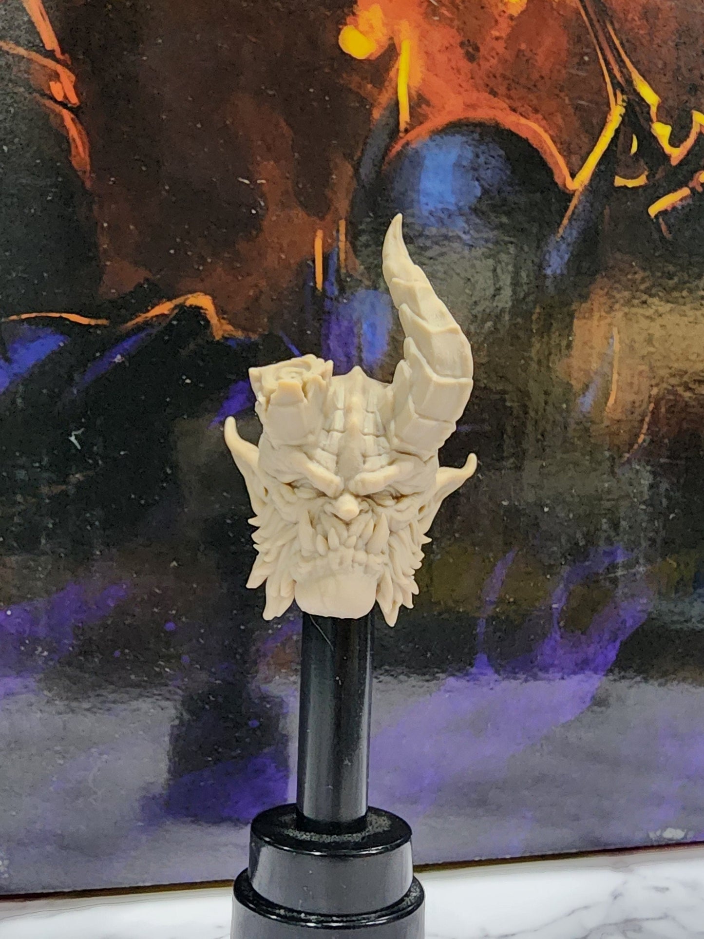 Debbie, the sideburned demon head - Mythic Legions 1.0