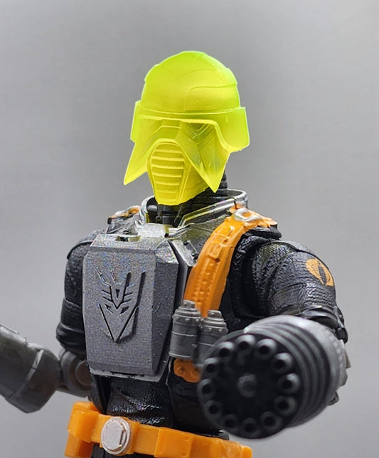 Clear Bright Green Techno-Viper - 1:12 scale