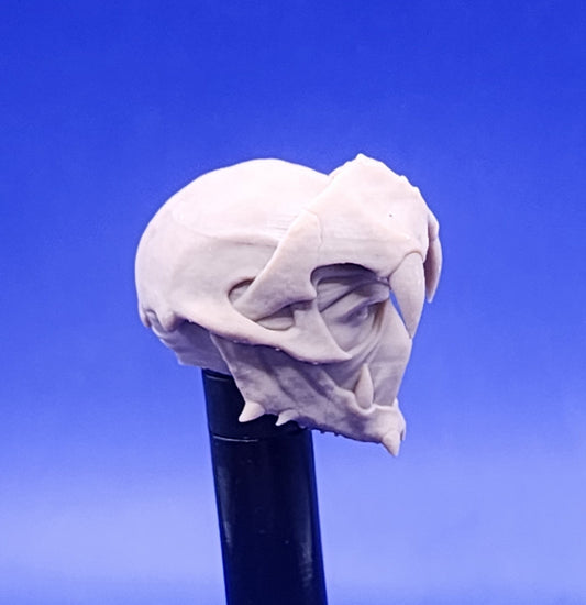 Death viper head - 1/12 scale unpainted