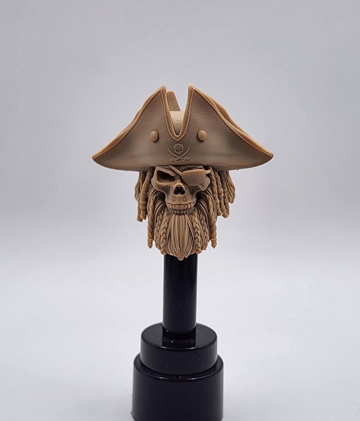 Captain Dreadwake, undead pirate captain head - Mythic Legions 1.0 scale