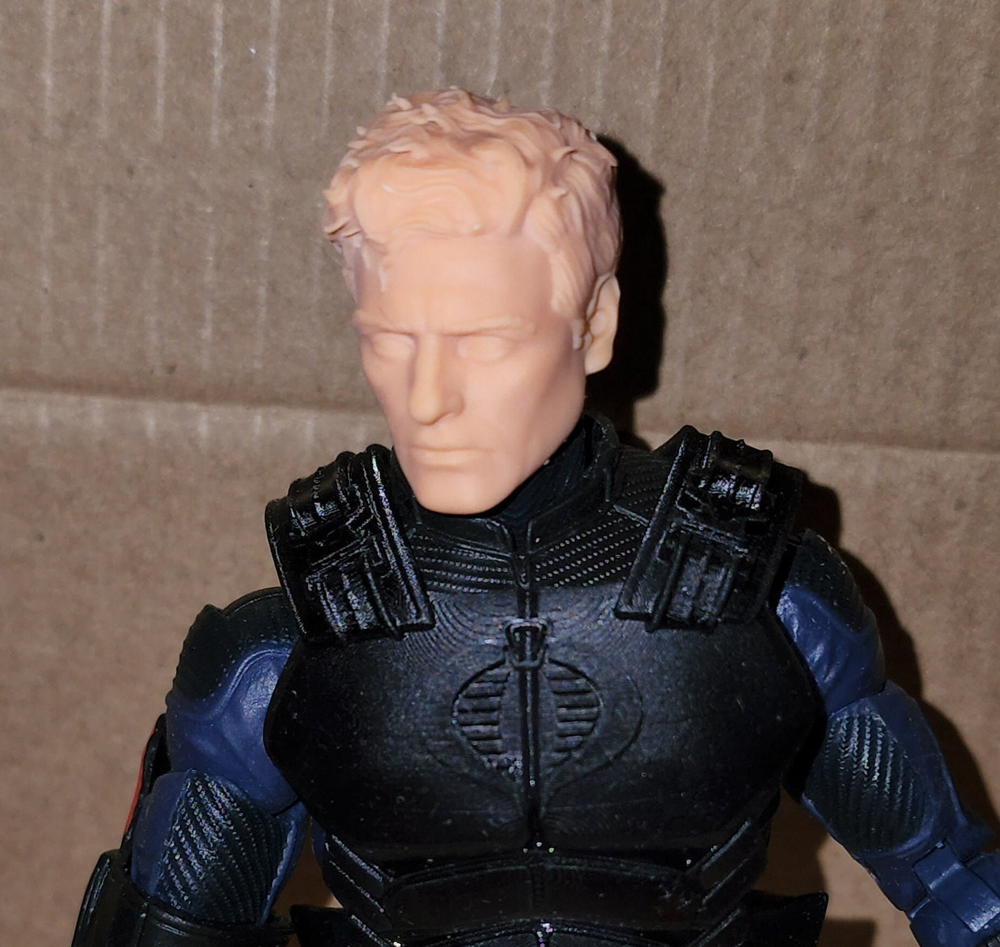 Oscar Isaacs inspired head 1:12 scale