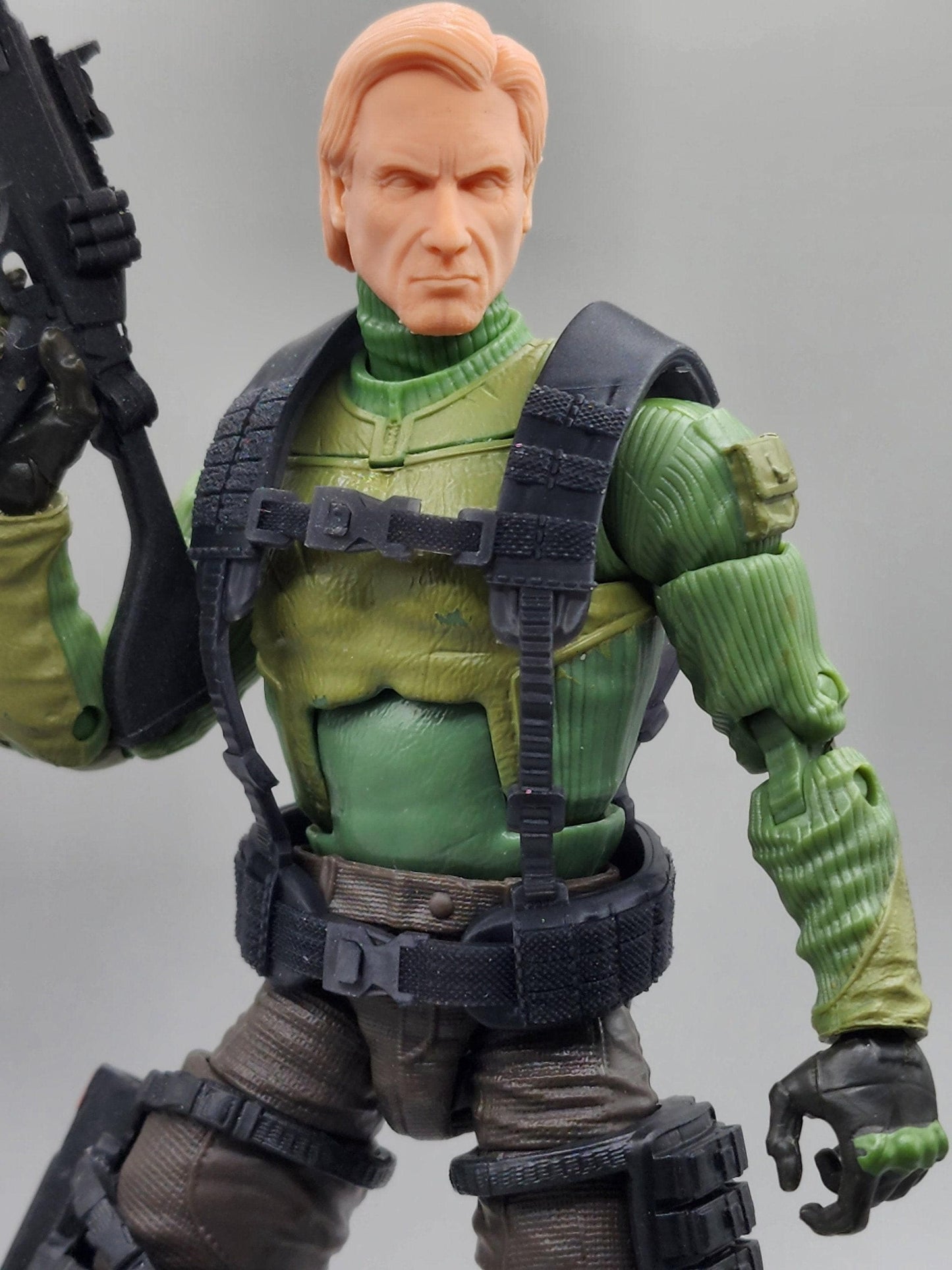 Shoulder harness and belt combo web gear - 1/12 scale