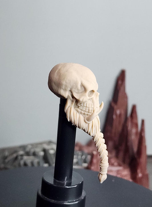 Spectral Warlord Drak'zul, orc skull head – Mythic Legions 1.0 scale