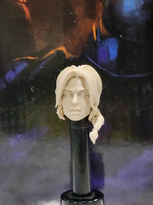 Bee the Braided, human female head - Mythic Legions 2.0