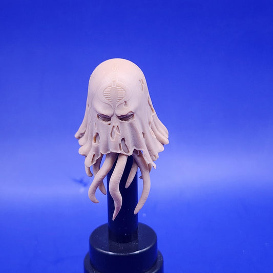 Cthulu cobra commander head - 1/12 scale
