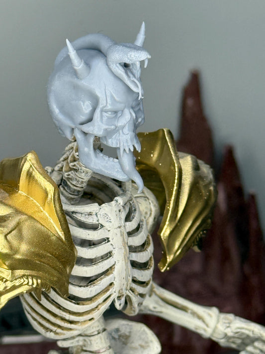 Zartan Dreadnok Logo WITH Lower Jaw head - 1:10 scale