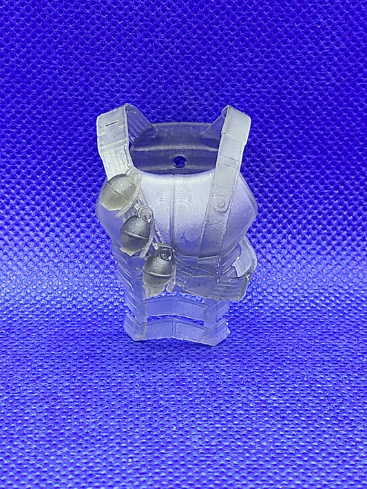 Armored Grenade Bandolier with Sword/Scabbard - 1/12 scale