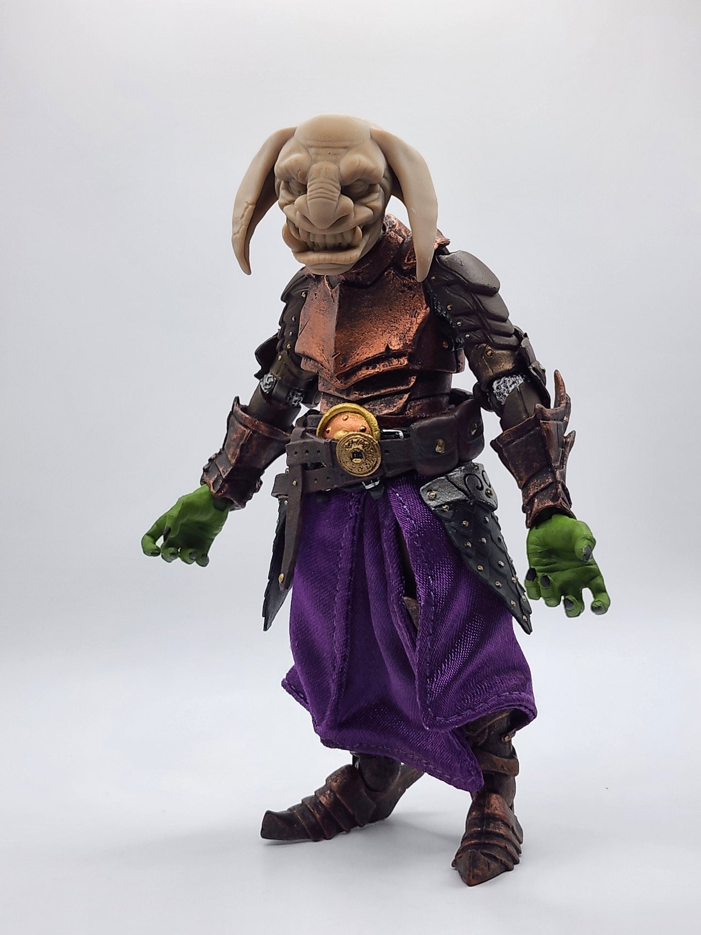 Moakk, goblin head - Mythic legions 1.0 scale