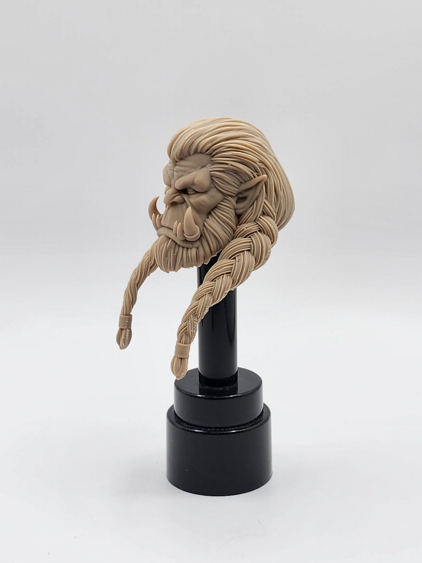 Az'kog, orc shaman head - Mythic Legions Brute