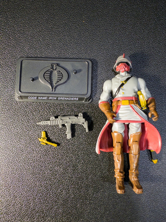 GI Joe JoeCon 2012 Iron Grenadier Elite Troopers Loose Complete with file card1