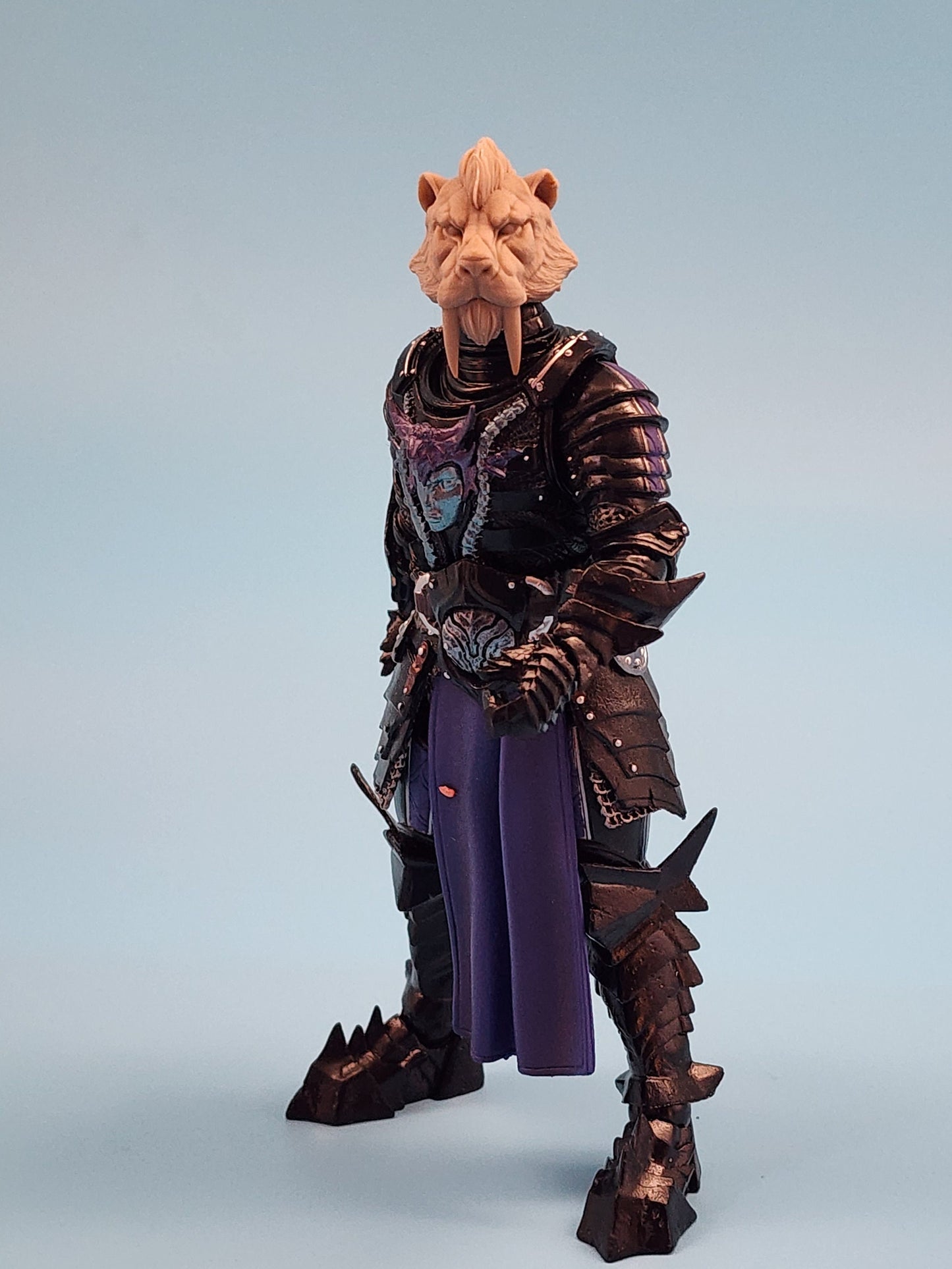 Maulgrim, sabertooth tiger head – Mythic Legions 1.0