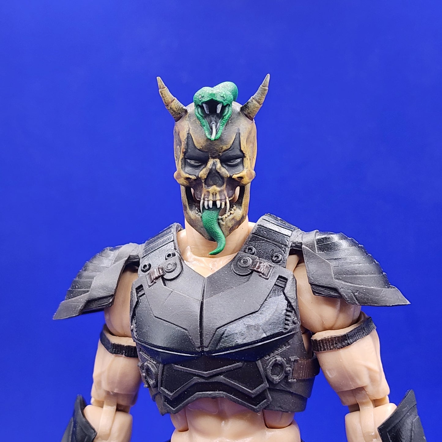 Zartan Dreadnok Logo WITH Lower Jaw head - 1/12 scale