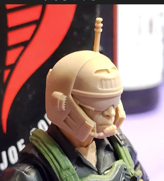 Battle force 2000 Dee-Jay Head, Mic, and Antenna - 1/12 scale