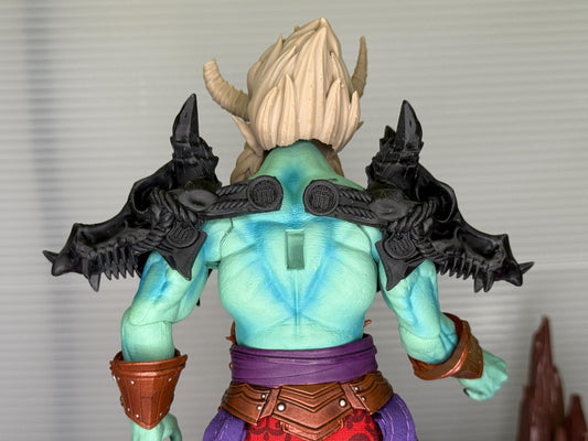 Dragon Skull Pauldrons - Mythic Legions Brute