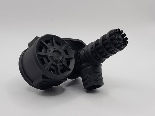 Bat Blaster Gatling Gun (multiple colors) - 1/12 scale GI Joe classified BAT Attachment