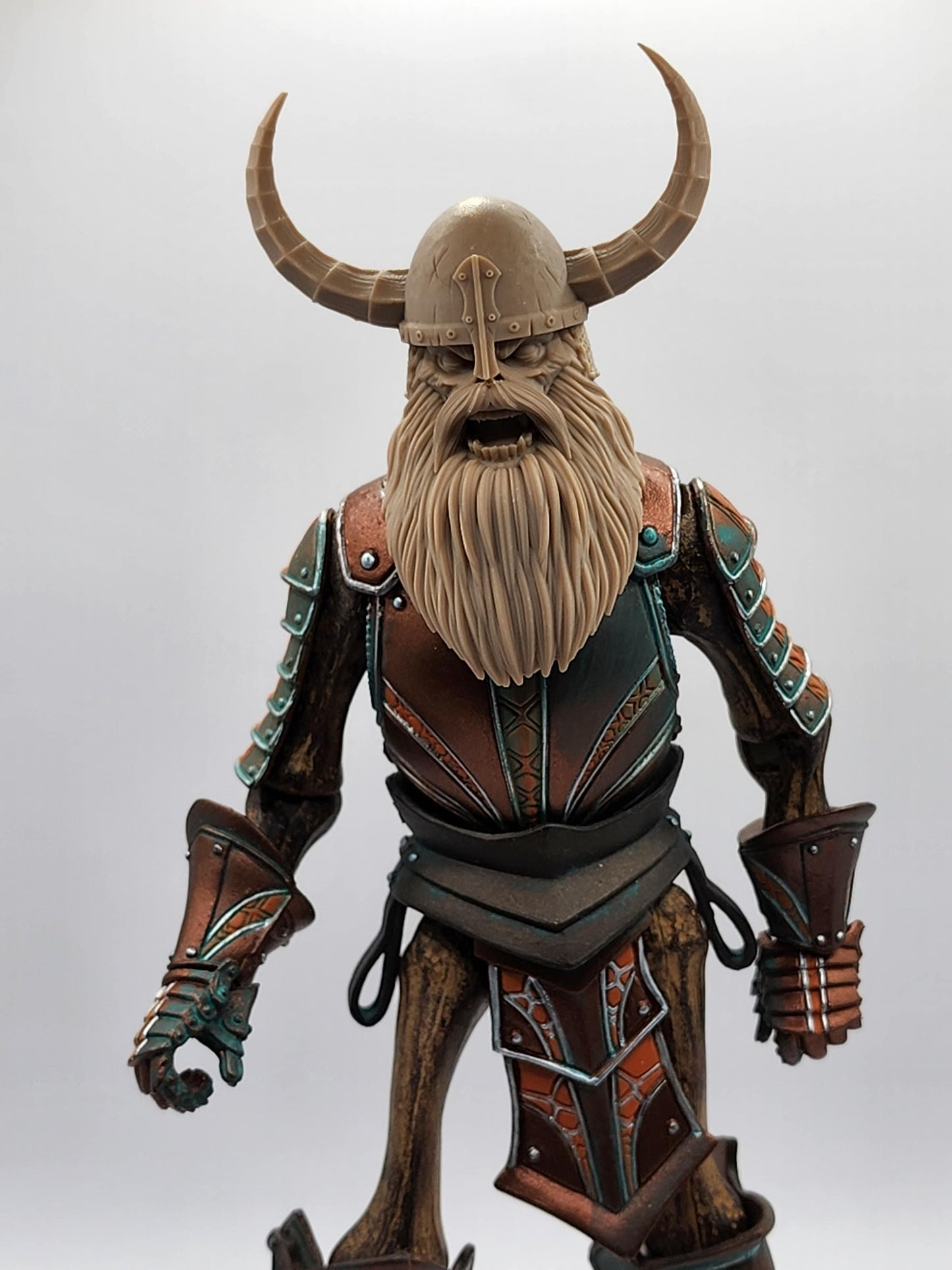Torvald Tombterror, viking undead head – Mythic Legions 1.0