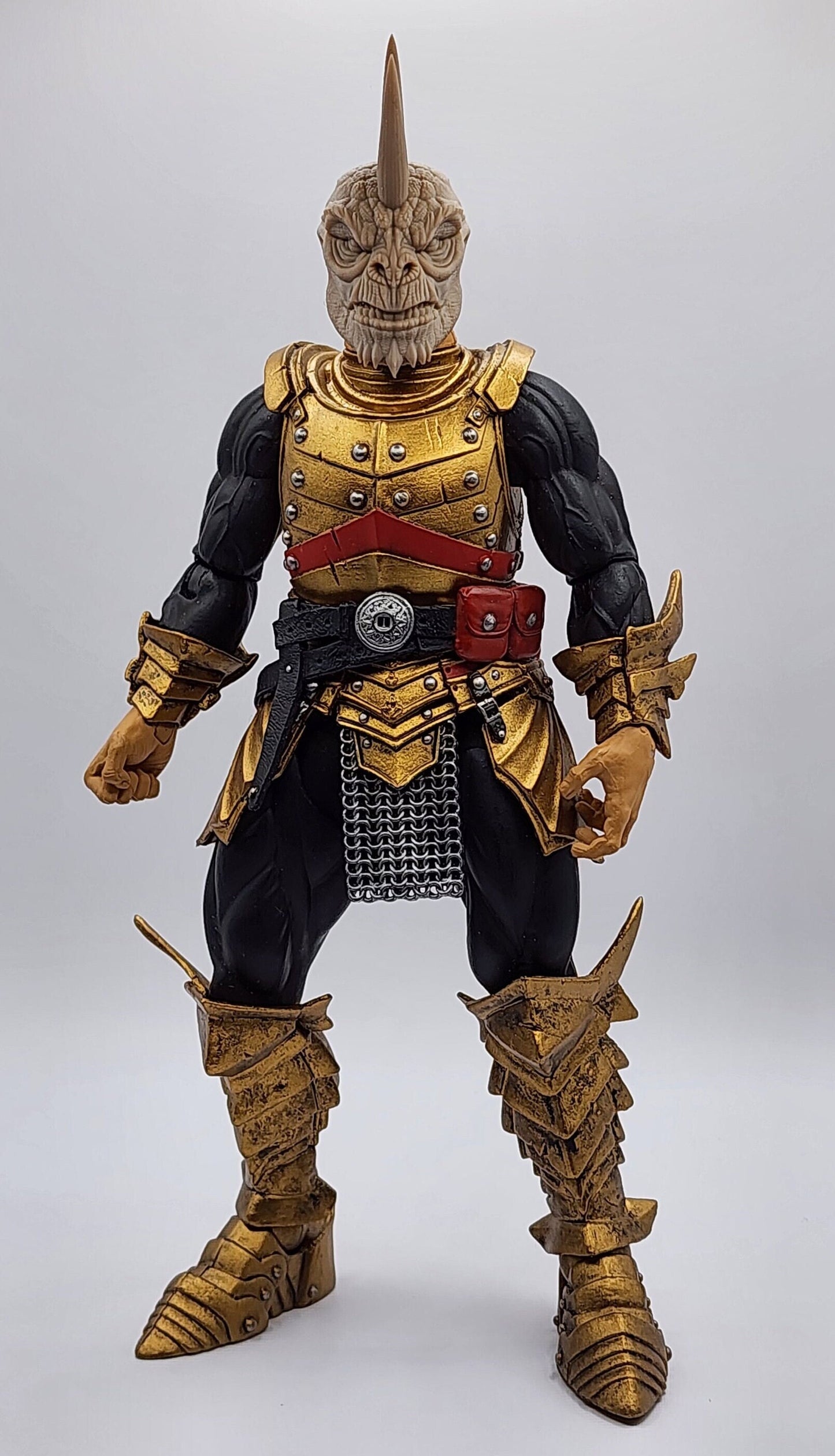 Zalith Darkscale, reptile head – Mythic Legions 1.0