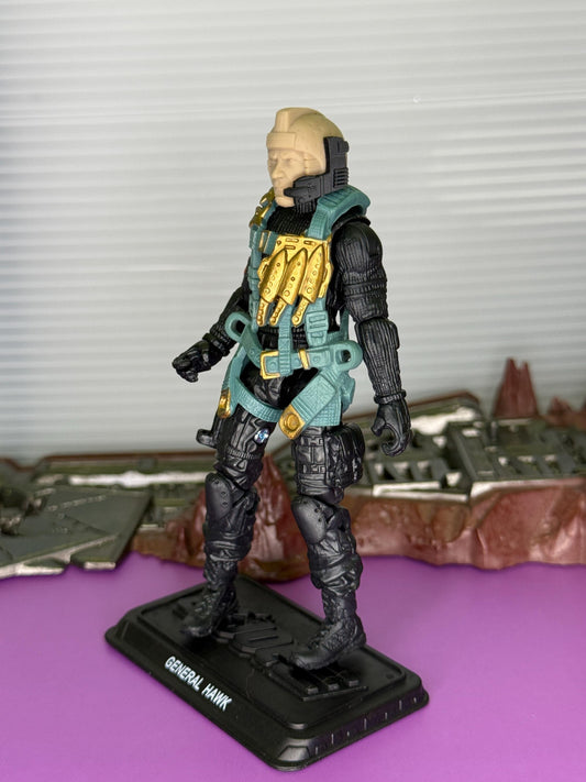 Battle Force 2000 Avalanche Head, Mic, and Gun - 1:18 scale