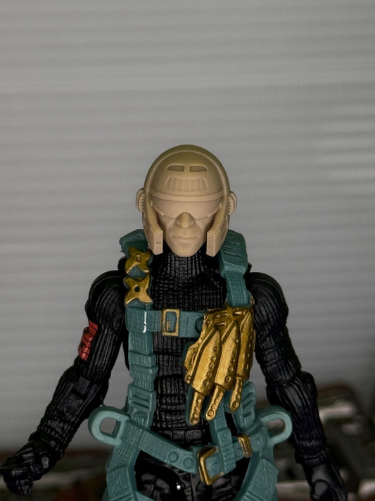 DeeJay Head and Gun - 1:18 scale (Antenna not pictured)