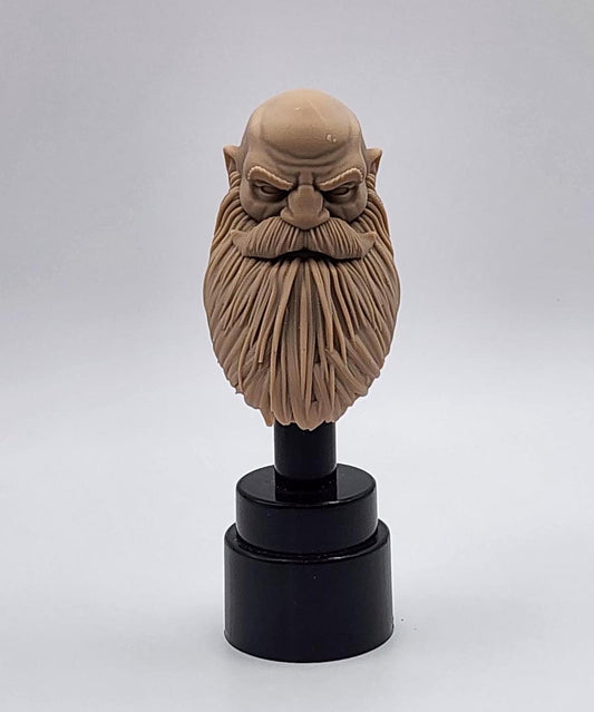 Thragmar Stonegrip, dwarf or human head – Mythic Legions 1.0