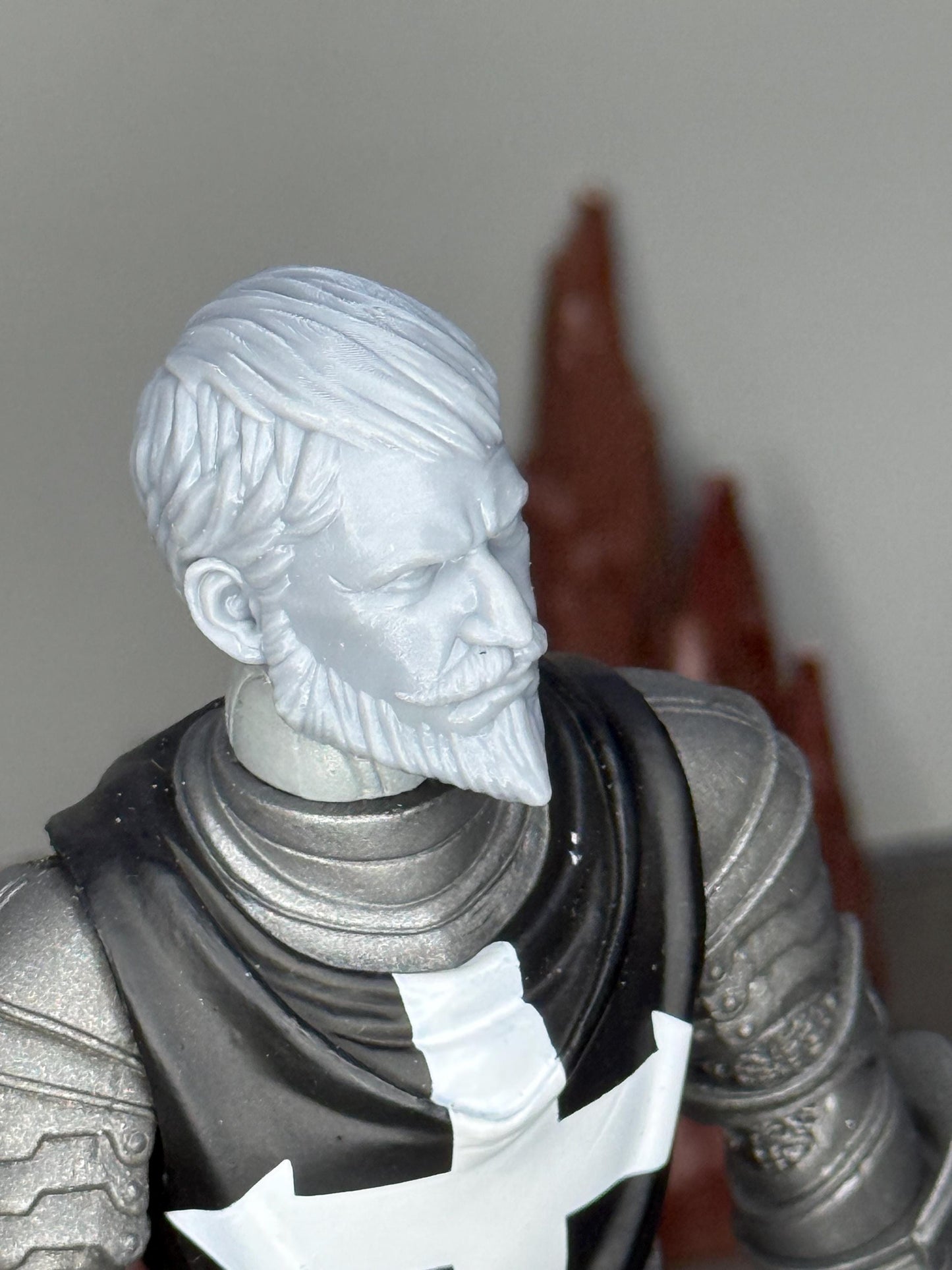 Voltar (No helmet) inspired head - 1/10 scale