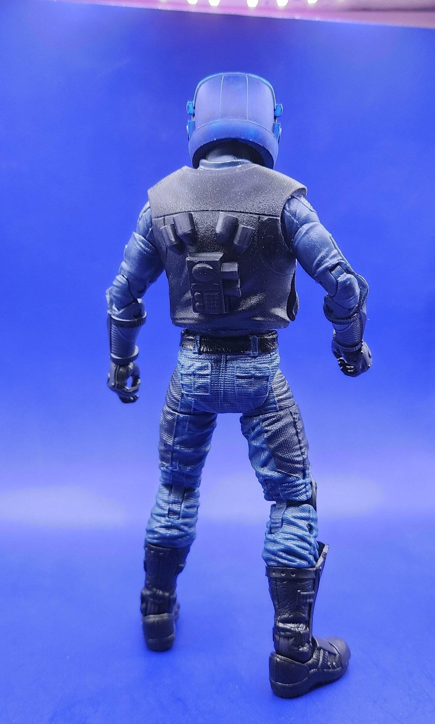 Motor viper vest (unpainted) - 1/12 scale