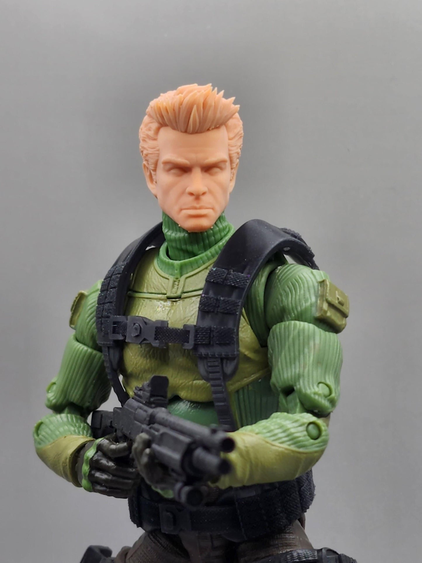 Shoulder harness and belt combo web gear - 1/12 scale