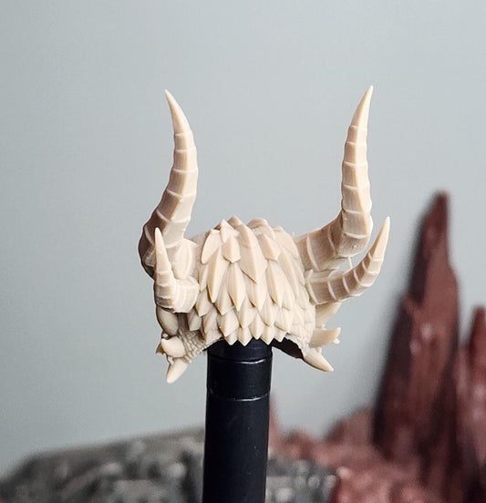 Cindergaze, dragon-kin head - Mythic legions 1.0 scale