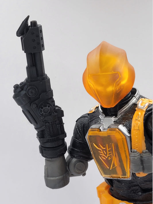 Black Flame Thrower - 1/12 scale BAT attachment