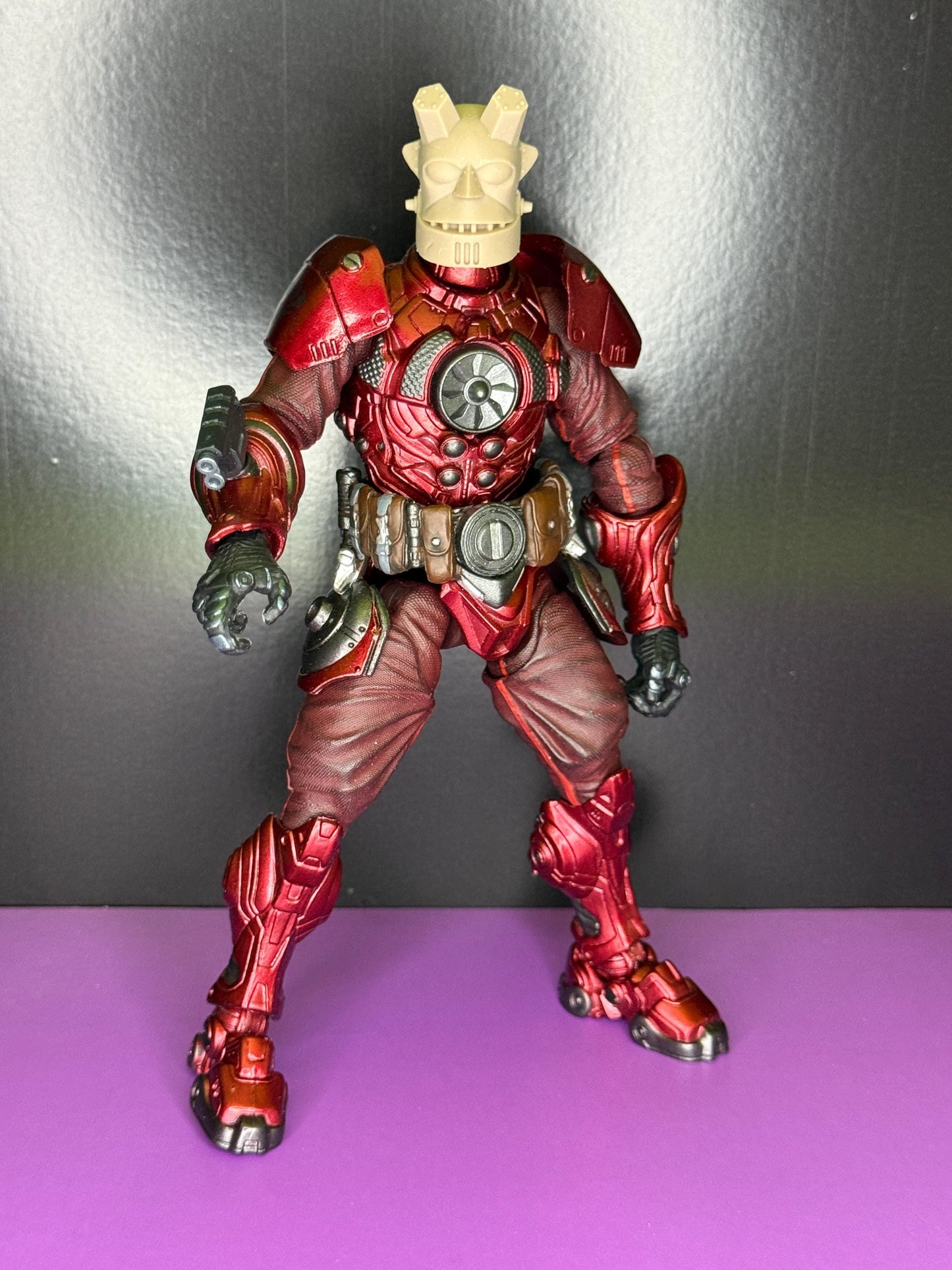 Robot Hellboy head - Mythic Legions 1.0
