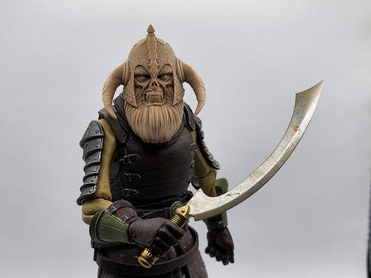 Gunnar Graveborn, viking undead head - Mythic Legions 1.0