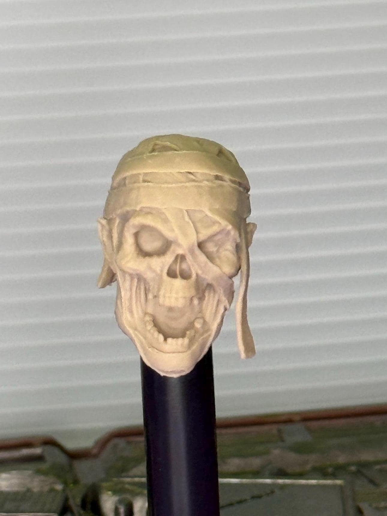 Akharis, mummy head - Mythic Legions 1.0 scale
