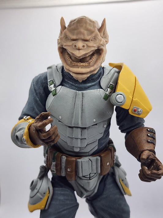 Chawgrim the Ferth, goblin head - Mythic Legions 1.0 scale