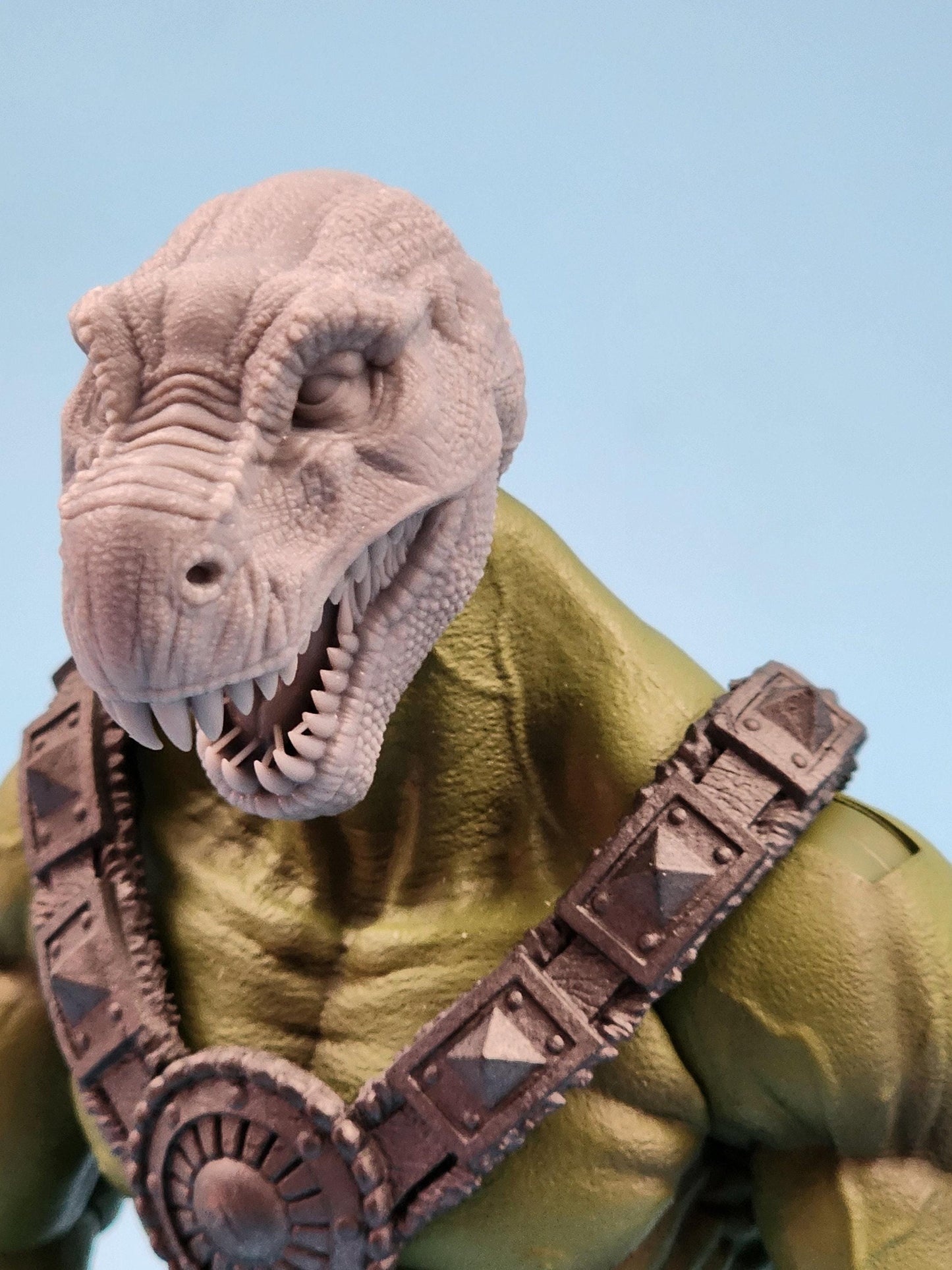 Tyrannosaurus Rex head - Mythic Legions Ogre