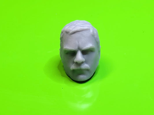 Footloose - Head and Helmet - 1/12 scale