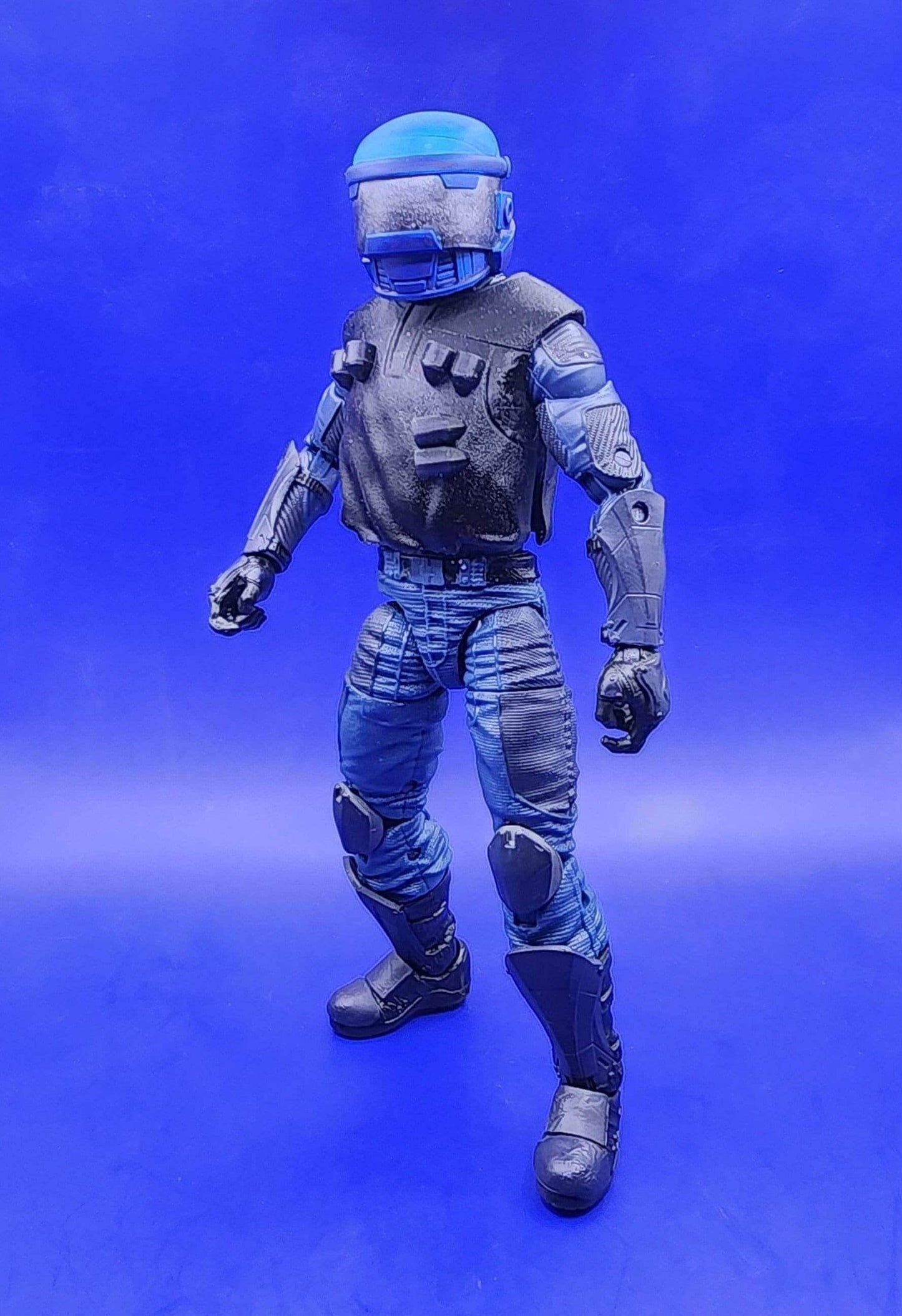 Motor viper vest (unpainted) - 1/12 scale
