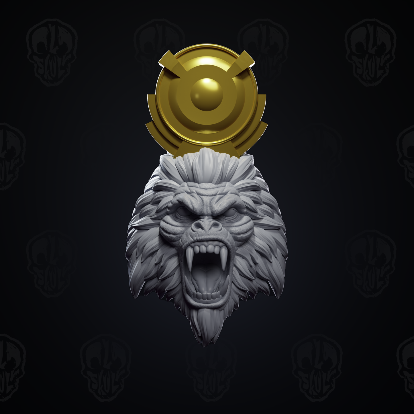 Babi head (unpainted)