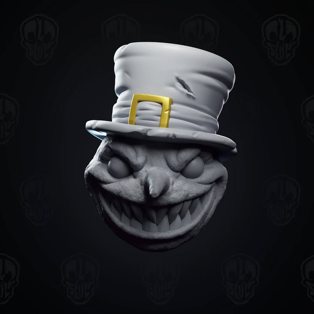 Frusty the Evil Snowman head from Dark Christmas (unpainted)