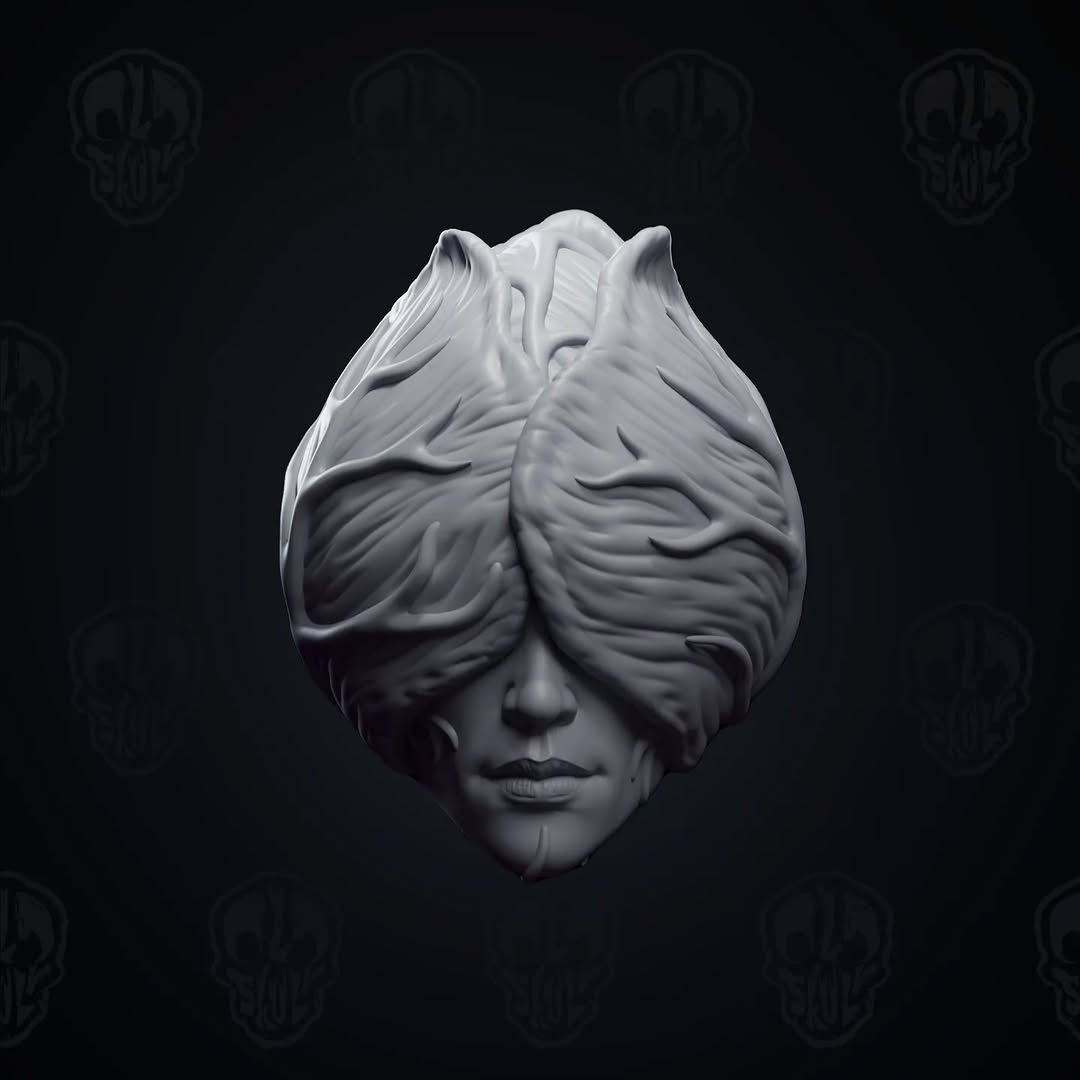 Floran the Dryad Head (unpainted)