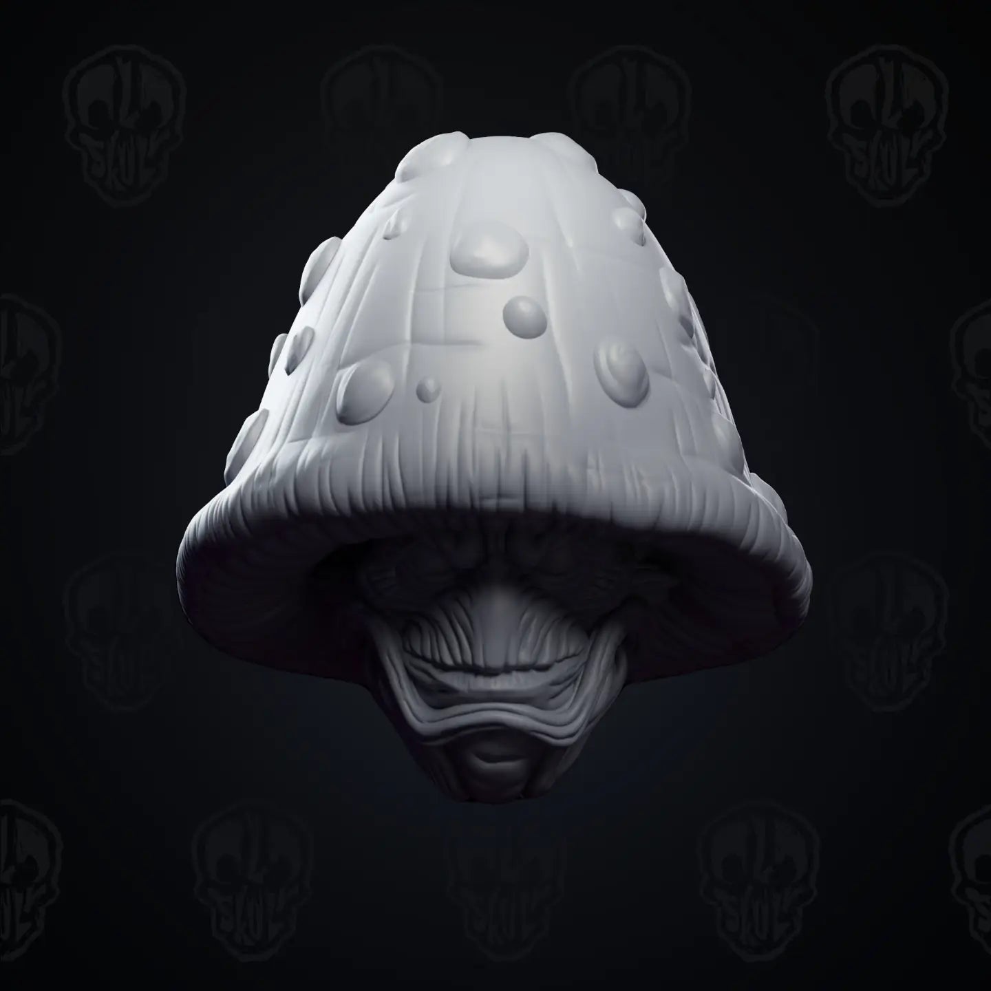 The Happy Fun Guy Mushroom Head (unpainted)