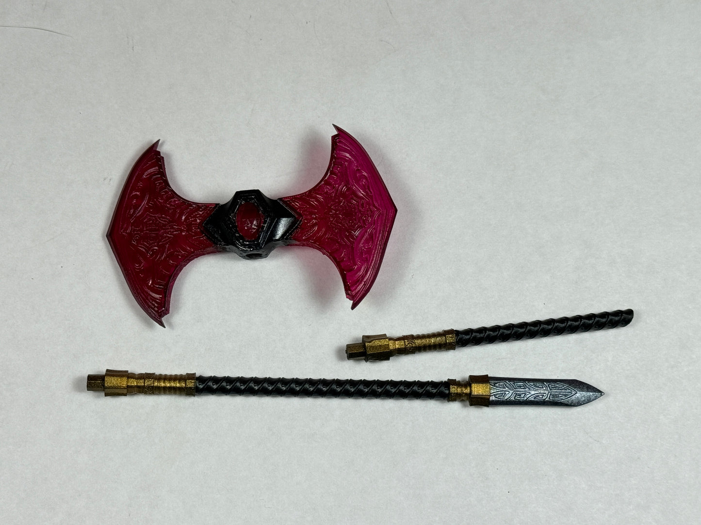 Pink Tourmaline Crystal Axe