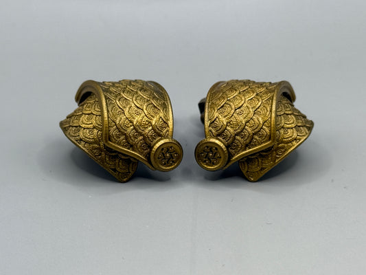 Painted Gold Plate Pauldrons - Mythic Legions 1.0