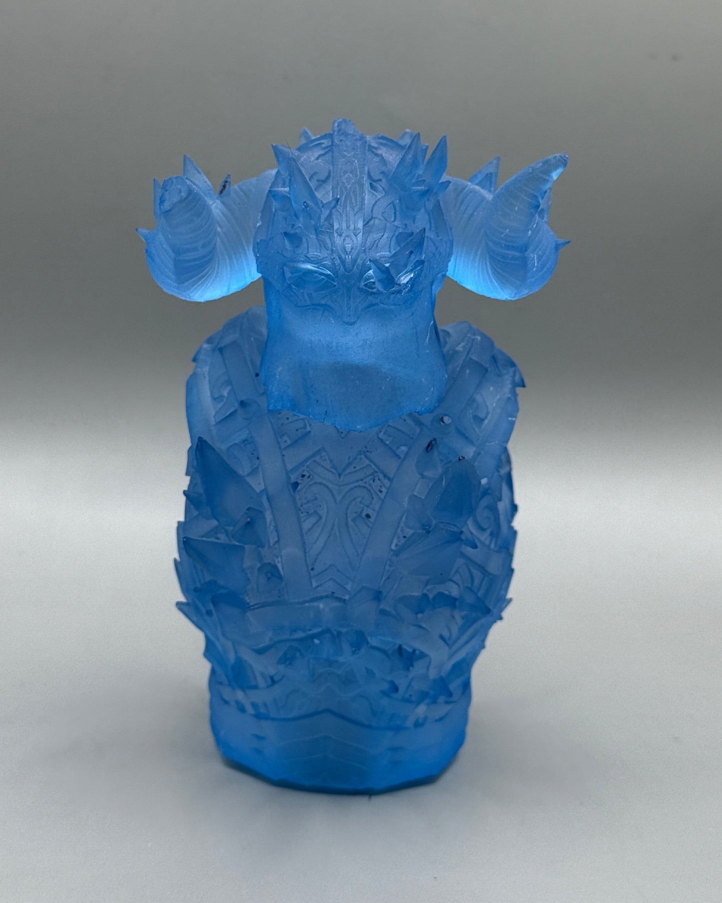 Transparent Blue Ice Giant Torso - Mythic Legions Ogre