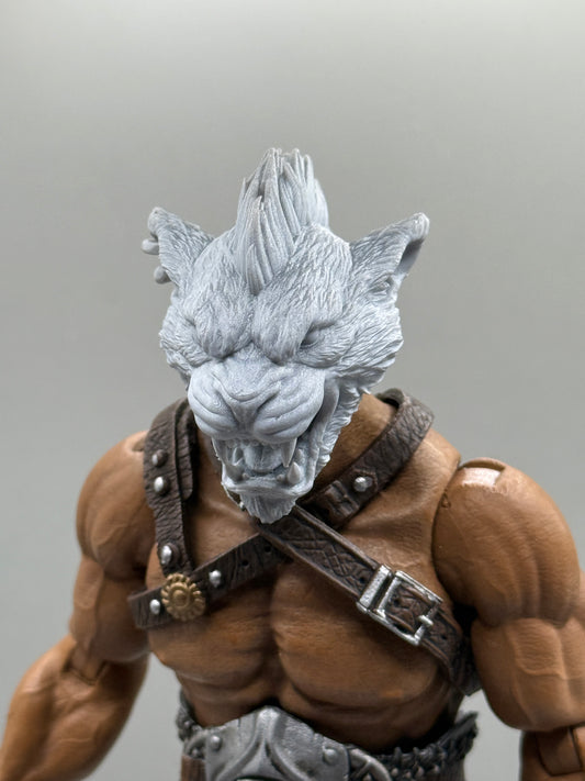 Tepeyollotl, Jaguar God of Aztec Mythology head - Mythic legions 1.0