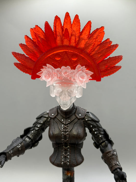 Mictecacihuatl, "Lady of the Dead" of Aztec Mythology head - Mythic legions 1.0